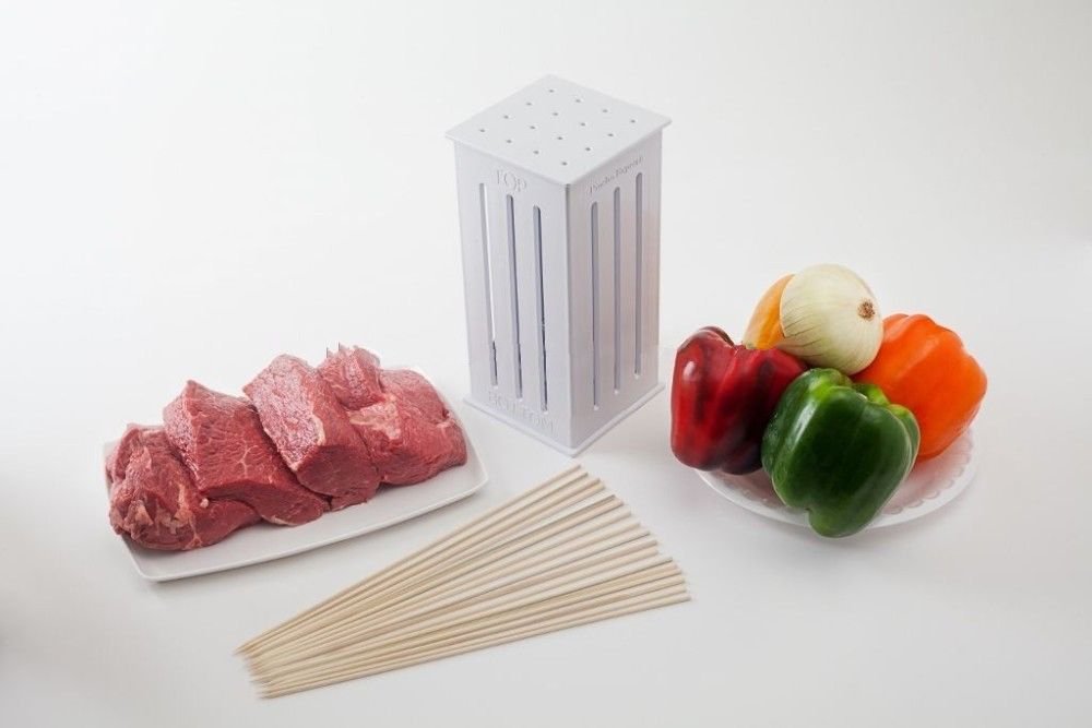 2015 Hot Sale Brochette Express Cube Maker Fast Shish Kebab For Meat Easy To Cut