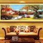 New 2015 5D Lodge House Embroidered Diamond Round Crystal Diamond  DIY Painting