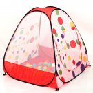 Large Spot Baby Child Play Tent + 50 ocean balls kids game house 5.5cm wave ball