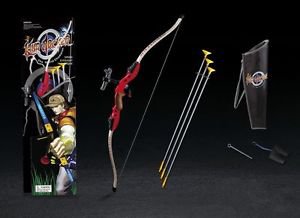 Red King Archery Shooting Bow & Arrow Set - 3 Suction Cup Arrows Toy for Kids