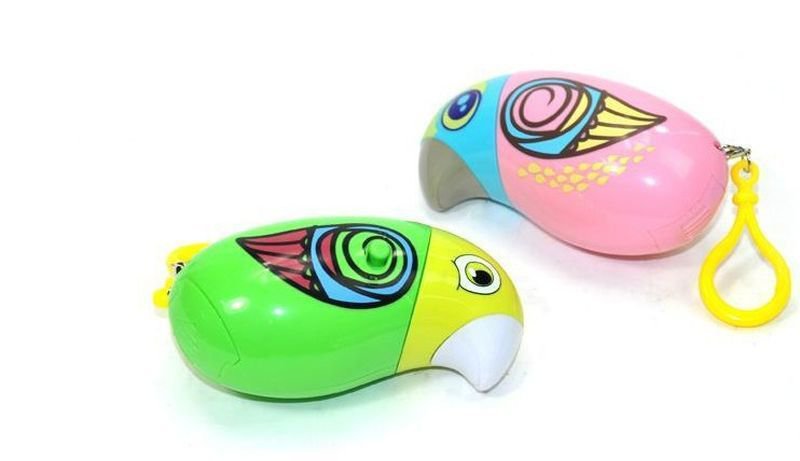 Mini Fan Creative Design Parrot Shape Portable Outdoor Travel Camp Small Fans