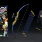 Yellow King Archery Shooting Bow & Arrow Set - 3 Suction Cup Arrows Toy for Kids