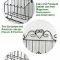Black Classical Toilet Paper Roll Holder Creative Bathroom Wall Mount Magazines Rack