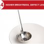 304 Stainless Steel Kitchen Bar Thick Large Ladle Spoon 2in1 Filter Soup Residue