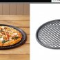 12" Round Pizza Crisper Seamless Rim Non-stick Mesh Hole Pizza Screen Baking Tray