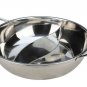 28CM 304 STAINLESS STEEL Pot Mandarin Duck S-Pan Thick Cooker Pot Bowl