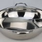 28CM 304 STAINLESS STEEL Pot Mandarin Duck S-Pan Thick Cooker Pot Bowl
