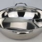 36 CM 304 STAINLESS STEEL Pot Mandarin Duck S-Pan Thick Cooker Pot Bowl