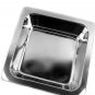 33CM Stainless Steel Thick Square Fondue Pots Duck Hot Pan Grid Soup Pot (Broth)
