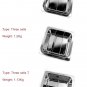 33CM Stainless Steel Thick Square Fondue Pots Duck Hot Pan Grid Soup Pot (Broth)