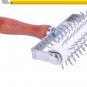 Stainless Steel Roller Blade Knife Wooden Handle Needle Mesh Pizza Cutter