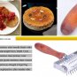 Stainless Steel Roller Blade Knife Wooden Handle Needle Mesh Pizza Cutter