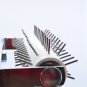 Stainless Steel Roller Blade Knife Wooden Handle Needle Mesh Pizza Cutter