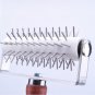 Stainless Steel Roller Blade Knife Wooden Handle Needle Mesh Pizza Cutter