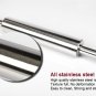45CM All Stainless Steel Rolling Pin