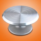 Color Silver Professional Cake Decorating Aluminum Alloy Turntable