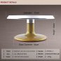 Color Gold Professional Cake Decorating Aluminum Alloy Turntable