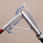 SIZE 2.1M Stainless Steel Spring Automatic Sea Throw Pole Fishing Rod