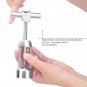 304 Stainless Steel Home Inn Bar Red Wine Cork Bottle Cap Corkscrew Cross Opener