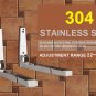 304 Stainless Steel Foldable Microwave Oven Storage Shelf Rack Tray Wall Bracket