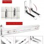 304 Stainless Steel Foldable Microwave Oven Storage Shelf Rack Tray Wall Bracket