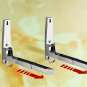 304 Stainless Steel Foldable Microwave Oven Storage Shelf Rack Tray Wall Bracket With Hook