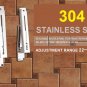 304 Stainless Steel Foldable Microwave Oven Storage Shelf Rack Tray Wall Bracket With Hook