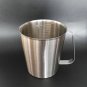 700ML Thickened 304 Stainless Steel Measuring Cup Milk Tea Coffee OZ ML CC Scale