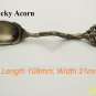COLOR RED COPPER 5 Pcs/Set Alloy Vintage Small Creative Retro Style Coffee Spoon