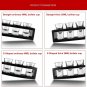 Straight Wooden Tray Bar Club Small Bullets Cup Holder 6 Holes + Gift 40ml Glass