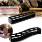 S-Shaped Wooden Tray Bar Club Small Bullets Cup Holder 6 Holes + Gift 26ml Glass