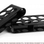 Black U-Shaped Tray Bar Club Small Bullets Cup Holder 8 Holes + Gift 26ml Glass