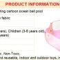 Blue Home Garden Kids Play Tent Children Basketball Pool Game birthday Gift