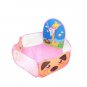 Pink Home Garden Kids Play Tent Children Basketball Pool Game birthday Gift