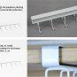 Double Rows 10 Hook Spot Metal Cabinet Wardrobe Shelves Cup Spoon Spatula hanger