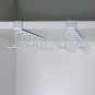 Double Rows 10 Hook Spot Metal Cabinet Wardrobe Shelves Cup Spoon Spatula hanger