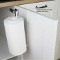 Thick Metal Toilet Roll Paper Hanger Door Shelf Kitchen Towel Holder Tissue Rack