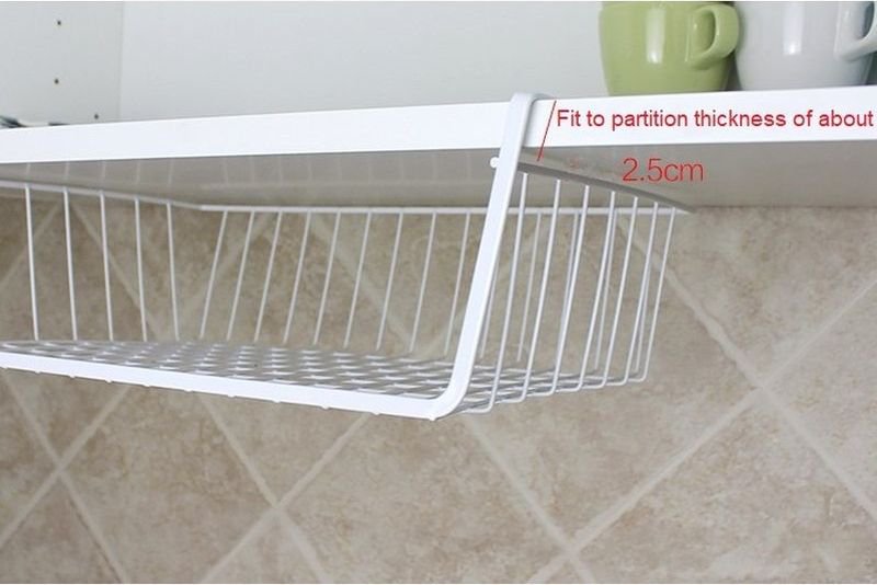 under shelf hanging drawer