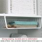 White Under Shelf Table Metal Hanging Drawer Kitchen Storage Basket Rack Holders