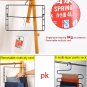 COLOR BRONZE Metal 4-Tier Swing-Arm Pants Hangers Towel Holder Removable Rack