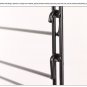 COLOR BRONZE Metal 4-Tier Swing-Arm Pants Hangers Towel Holder Removable Rack