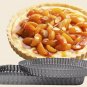 2PCS/SET Carbon Steel Round Hole Bake Rounded Tart Pie Pizza Circular Pan