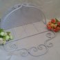 WHITE Wrought Iron Bathroom Toilets Shelf Decoration Flowers Soup Rack Wall-Mounted