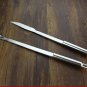 2 PCS/Set Long Handle Stainless steel Knife Fork Barbecue Roast Picnic Meat Lamb