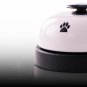 Green Pet Food Toy Training Meal Call Dog Puppy Trainer Cat Footprints Ring The Bell