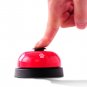Red Pet Food Toy Training Meal Call Dog Puppy Trainer Cat Footprints Ring The Bell