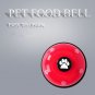 Red Pet Food Toy Training Meal Call Dog Puppy Trainer Cat Footprints Ring The Bell