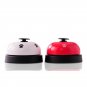 Pink Pet Food Toy Training Meal Call Dog Puppy Trainer Cat Footprints Ring The Bell