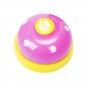 Rose Red Pet Food Toy Training Meal Call Dog Puppy Trainer Cat Footprints Ring The Bell