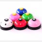Rose Red Pet Food Toy Training Meal Call Dog Puppy Trainer Cat Footprints Ring The Bell